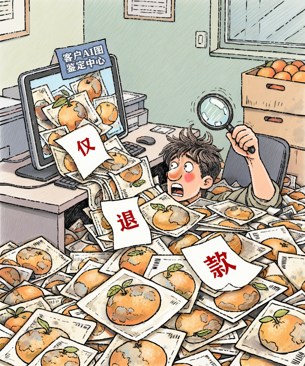 澎湃漫评｜用AI假图薅羊毛，吃相难看